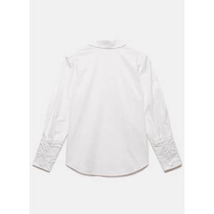 Mint Velvet White Cotton Cuff Detail Shirt